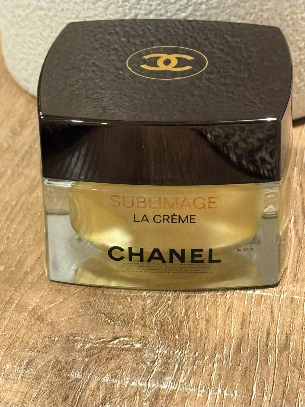 CHANEL Sublimage La Crème - Black and Gold Jar